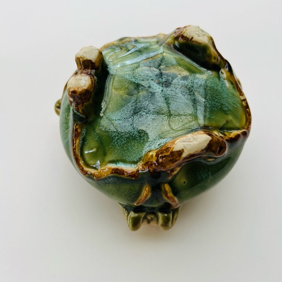 Vintage MCM Planter Frog Motif Bowl - Picture 3 of 7